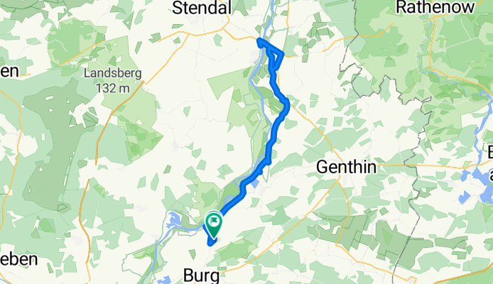 Parchau-Tangermünde-Parchau