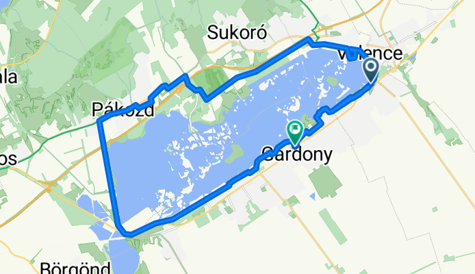 Béke utca, Velence - Szabadság út, Gárdony