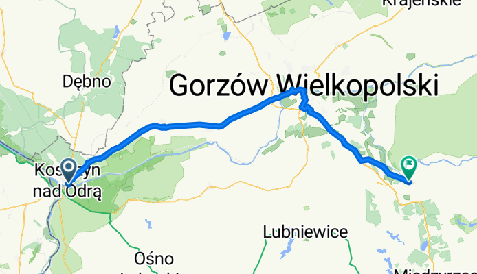Küstrin an der Oder - Skwierzyna