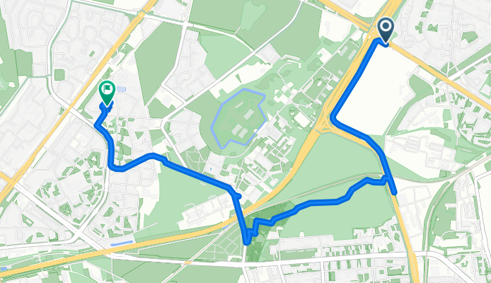 Powązki - Cmentarz Wojskowy do Mieczysława Wolfkego