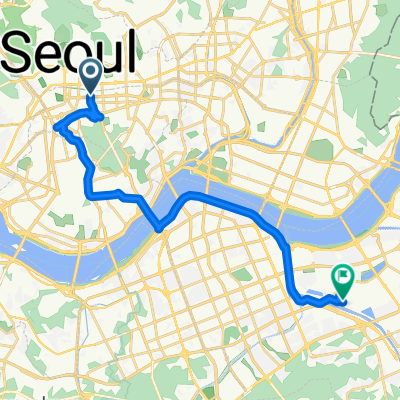 관철동, 서울특별시에서 삼전동, 서울특별시까지