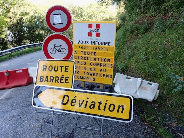 Chambéry - Circle toward Col du Granier