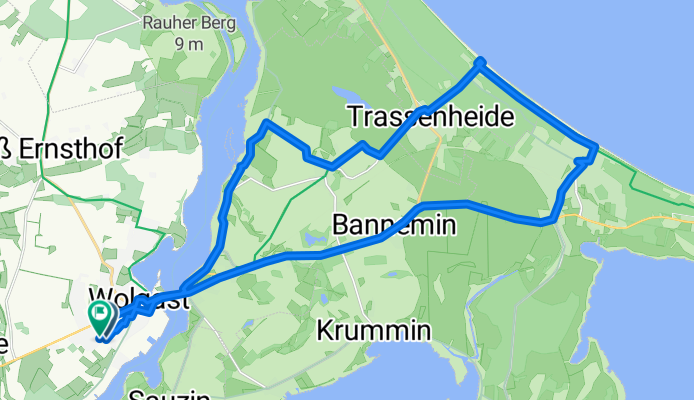 Am Stadion, Wolgast nach Am Stadion, Wolgast