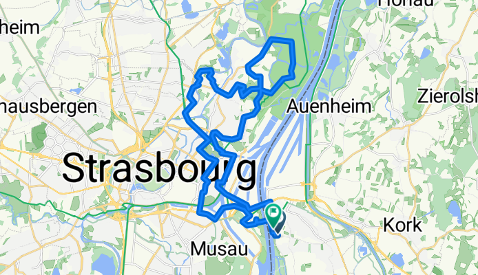 Schwimmbadstraße, Kehl nach Gustav-Weis-Straße, Kehl