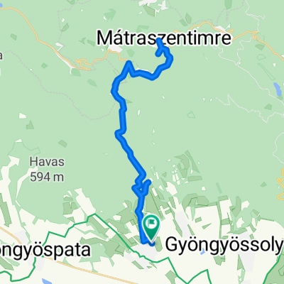 Hóvirág utca, Gyöngyöstarján - Hóvirág utca, Gyöngyöstarján