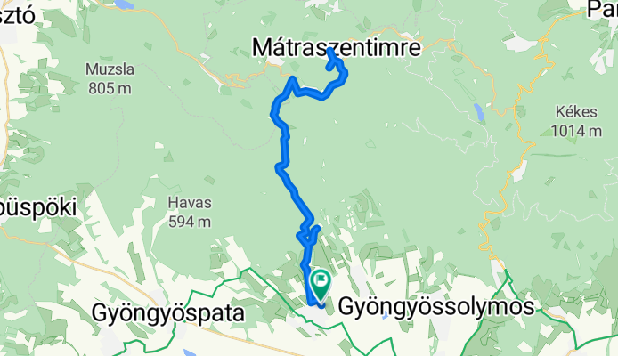 Hóvirág utca, Gyöngyöstarján - Hóvirág utca, Gyöngyöstarján