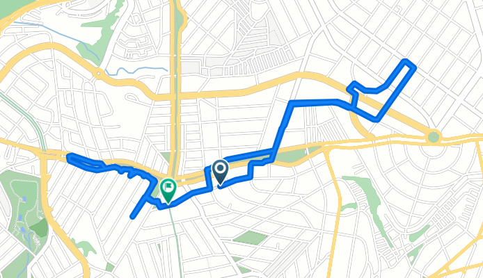 Rua Guiomar Pereira Yanke, Campinas a Rua Michael Robert Kaan, Campinas