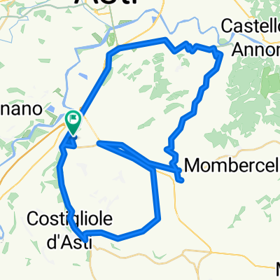 Via Vincenzo Silato, Isola d'Asti nach Via Vincenzo Silato, Isola d'Asti