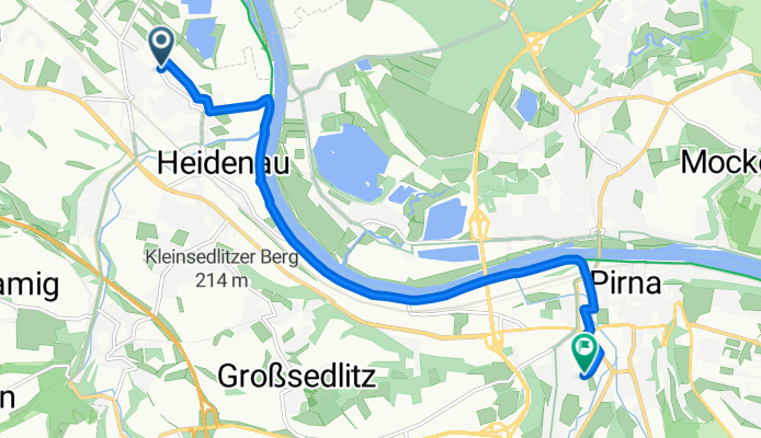 Dr.Otto-Nuschke-Straße nach Kohlbergstraße