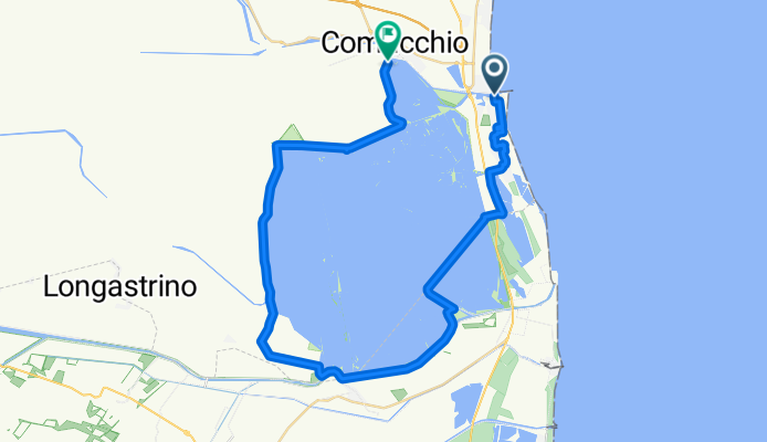 Porto Garibaldi, Comacchio a Strada Foce, Comacchio