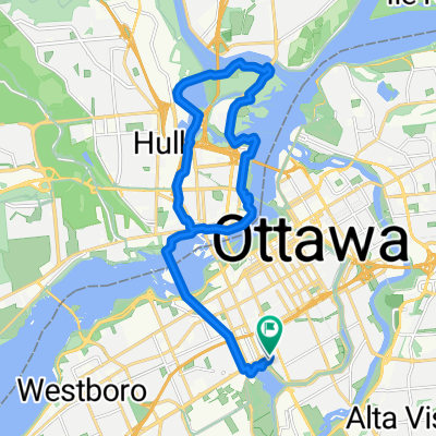 Carling Ave, Ottawa to Carling Ave, Ottawa