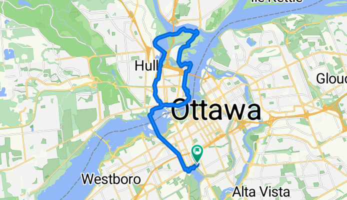 Carling Ave, Ottawa to Carling Ave, Ottawa