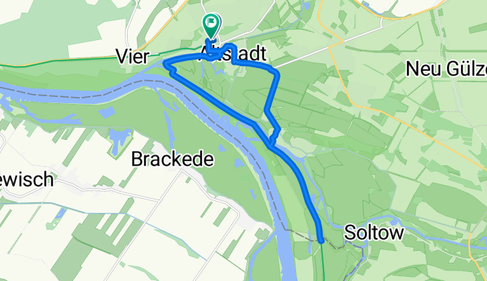 Gartenstraße, Boizenburg/Elbe nach Gartenstraße, Boizenburg/Elbe