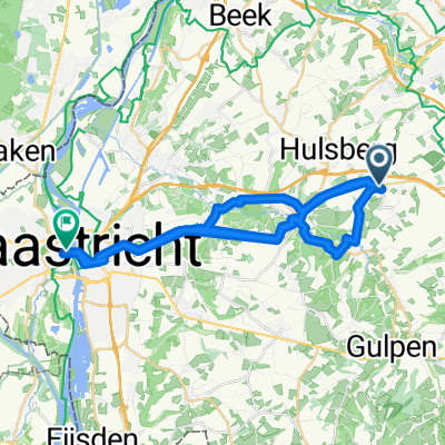 Radtour Gulpen Valkenburg Maastricht
