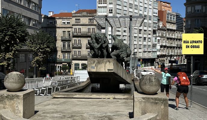 Photo 1 de l’itinéraire Bikemap « Camino Português- Day 8 | Negran to Vigo »