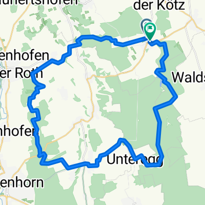 Gravel Autenried über Einöde