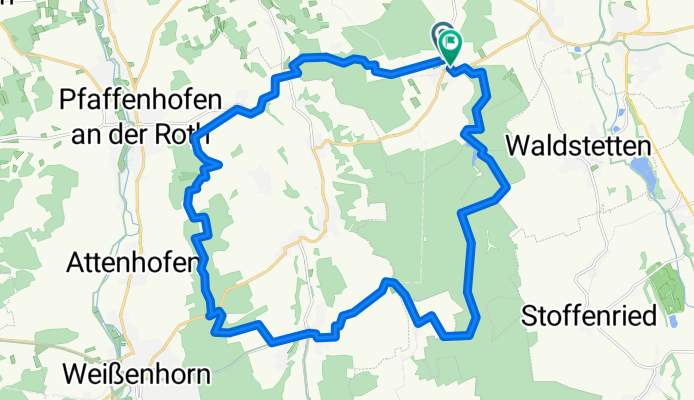 Gravel Autenried über Einöde