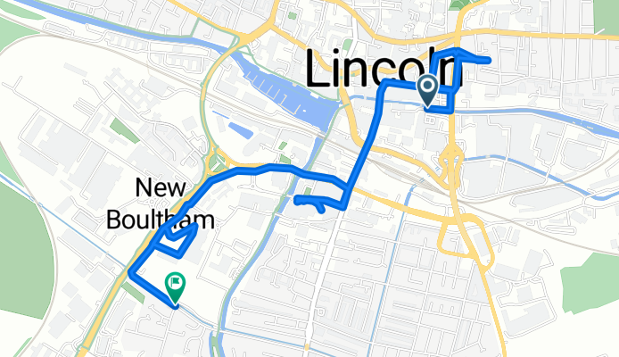 Sincil Street to Boultham Park Road
