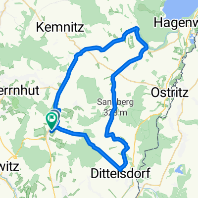 Obere Dorfstraße 70C nach Bergstraße 27B