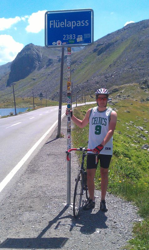 Flüela vanuit Klosters - Serneus 26-7-2012