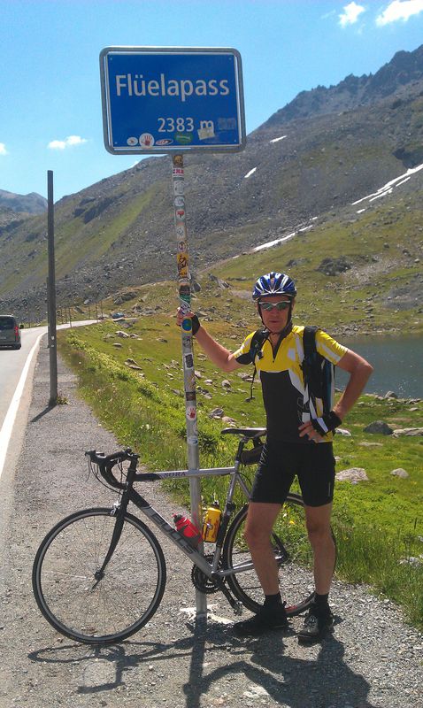 Flüela vanuit Klosters - Serneus 26-7-2012