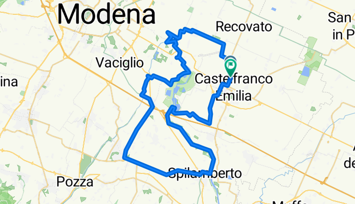 A24 gaggio , santambrogio, diga , ciclabile spilamberto, panaro , cilabile graziosa