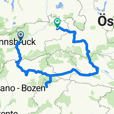 Oberer Stadtplatz, Hall to Birkenweg, Oberndorf in Tirol