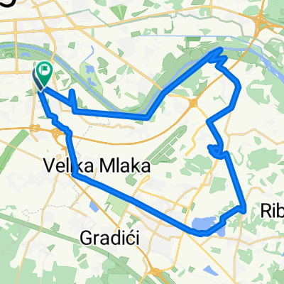 Ulica Božidara Magovca to Ulica Božidara Magovca