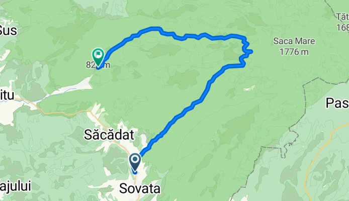 Route from Strada Lungă 15b