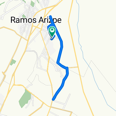 Calle Río Grande, Ramos Arizpe a Calle Río Grande, Ramos Arizpe
