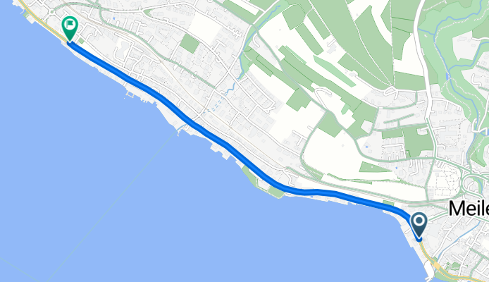 Seestrasse, Meilen to General-Wille-Strasse, Meilen