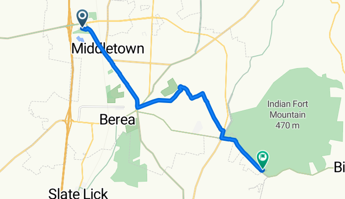 Artisan Way to Big Hill Road