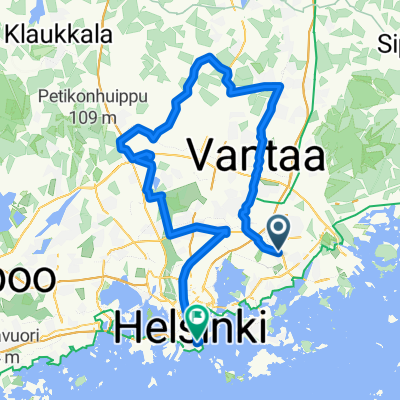 От Kiviparintie до Vuorimiehenkatu A b