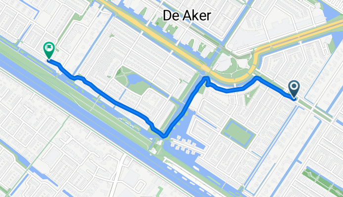 Cycladenlaan, Amsterdam naar Le Tourmalet, Amsterdam