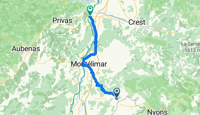 8 - Grignan à Le Pouzin