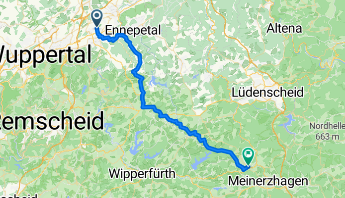 Börkede, Schwelm nach Springerweg, Kierspe