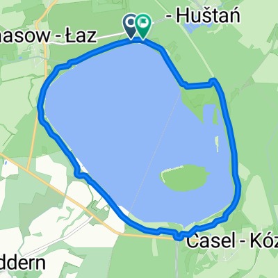 Route nach Laasow, Vetschau/Spreewald