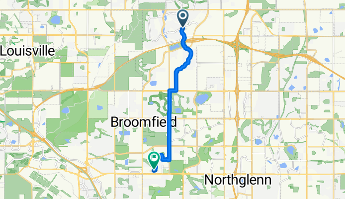 Preble Creek Pkwy, Broomfield to W 121st Ave, Broomfield