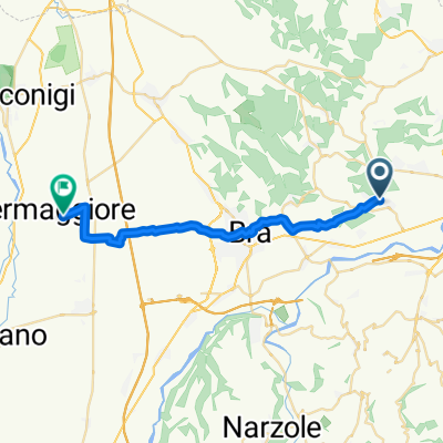 Via Camillo Muratore, Monticello d'Alba a Via Zoppeni, Cavallermaggiore