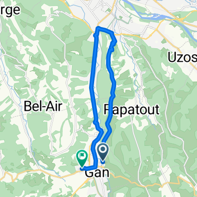 De Route de Nay à Rue des Passereaux