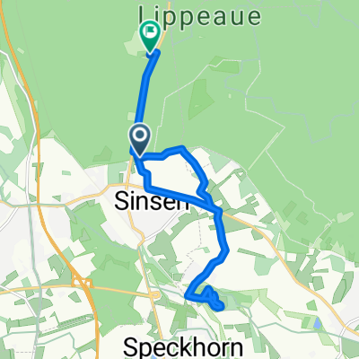 Entspannte Route