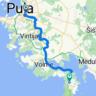 Ulica Bartolomea Dei Vitrei, Pula nach Selo, Premantura