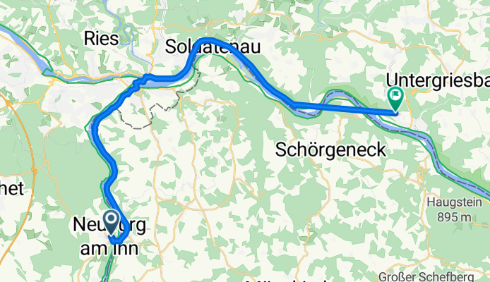 Neuburg Inn nach Obernzl
