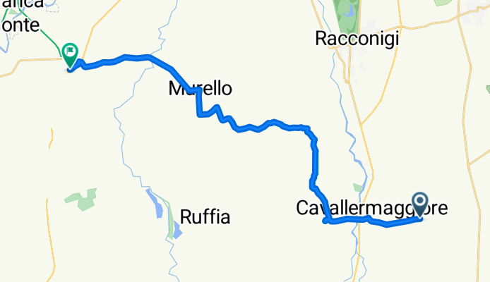 Via Zoppeni, Cavallermaggiore a Via Mario Locatelli, Moretta