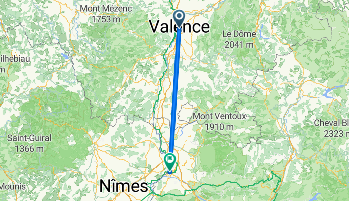 Valence - Avignon