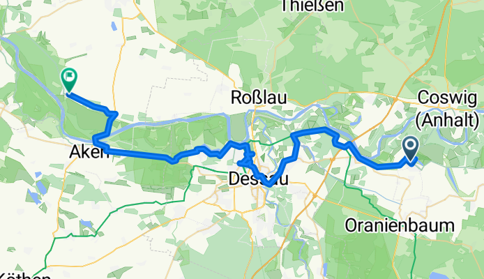 Wörlitz - Aken