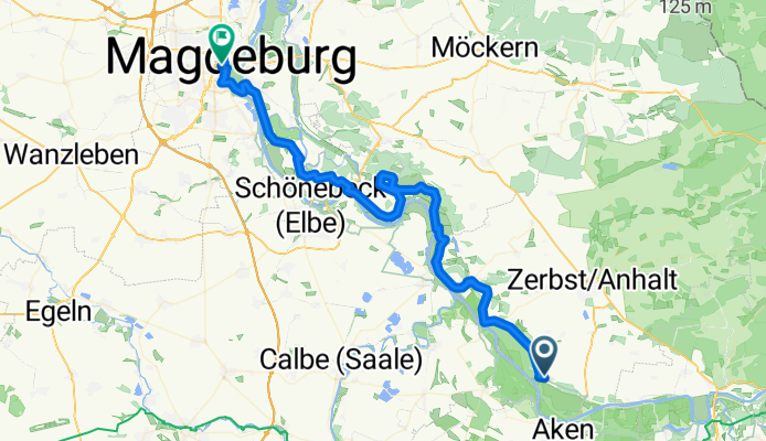 Aken - Magdeburg