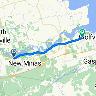 From Kentville to Grand Pre