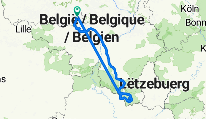 De Rue de Mérode à Avenue Van Volxem