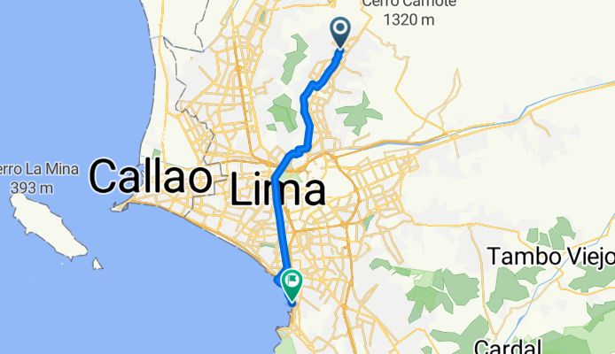 De Avenida El Muro a Circuito de Playas